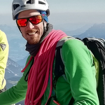 © Portrait de Bastien Régis, guide de haute montagne à Val Cenis - Bastien Régis