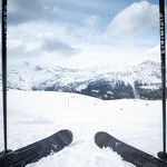 Skier in snow plow - OT HMV