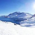 © Paysage hivernal de la station de ski de Val Cenisval-cenis-domaine-pietons - SEM du Mont Cenis