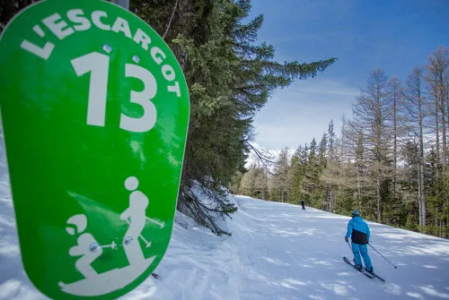 L'Escargot, the longest green slope in Europe
