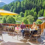 val-cenis-lanslebourg-hotel-relais-2-cols-terrasse - Pierre Gagniere