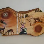 Painting on wood - Artsbrico