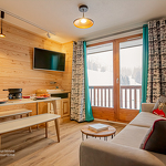 Apartment for 4 people at the foot of the slopes of Lanslebourg - HMVT