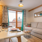 Apartment for 4 people at the foot of the slopes of Lanslebourg - HMVT