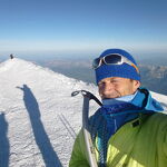 Portrait of Régis Burnel mountain guide - Régis Burnel