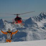 Helikopter tijdens de vlucht - Régis Burnel