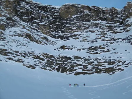 Sortie ski hors pistes Freeride