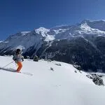 © Skieur en randonnée à ski - Maison des guides de Val Cenis