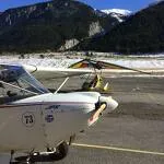 © Avion et ULM posés à l'aérodrome - Jérôme Mollard
