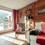 val cenis lanslevillard residence le pieds des pistes rental 5 persons apartment C6 bernard blanc - HMVT