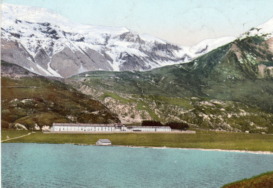 © A Val Cenis Lanslebourg, découvrez virtuellement le Mont Cenis avant le barrage - EPM