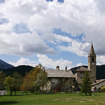 © Vue estivale de l'Eglise Notre Dame de l'Assomption à Val Cenis-Bramans - Jean-François Durand