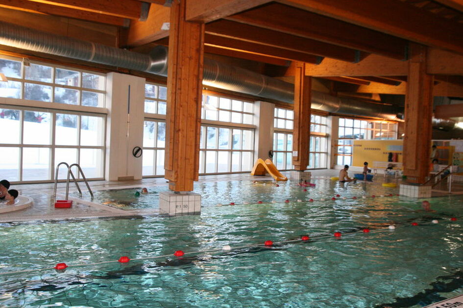 © Vue intérieure de la piscine des Glières à Val Cenis Lanslevillard - Guy Collinet