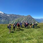 Summer hiking with Karine Routin, mountain guide - Karine Routin