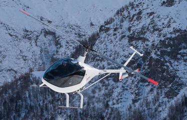 ULM Helicopter with Antipodes - Antipodes