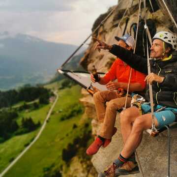 Réveil en suspens : nuit en portaledge