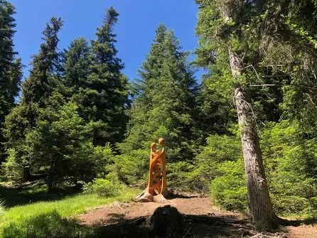 Sentier pédestre des Sculptures - Land Art Montagne