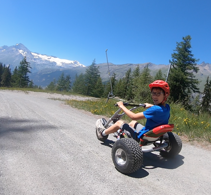 © Mountain kart avec Sensations Vanoise - Sensations Vanoise