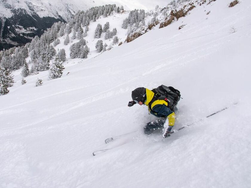 © Ski hors pistes en Haute Maurienne Vanoise - Dylan Cuvelier - HMVT