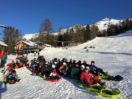 Snake gliss descent