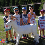 © Chèvre en papier maché - Maison des Enfants Val Cenis