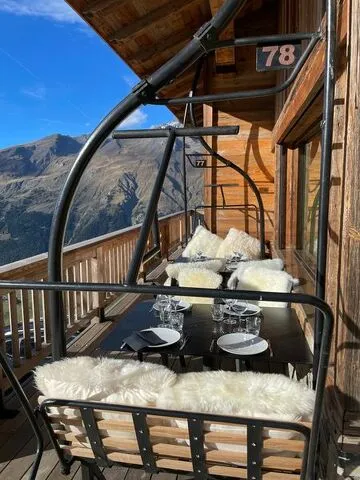 Val Cenis © L'Alpage d'Augustin, restaurant op de hellingen in - V.Roche-Bernard