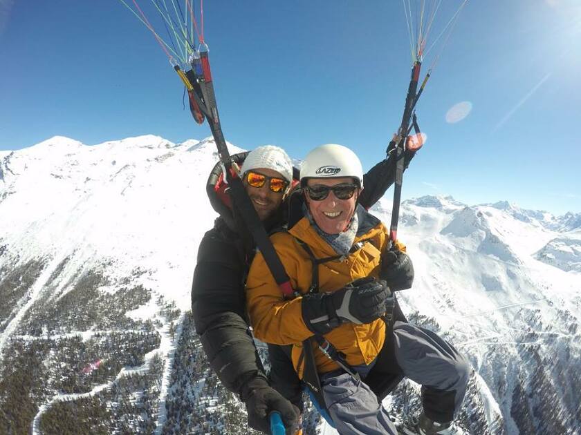© Vol en biplace avec Vanoise Parapente - Vanoise parapente