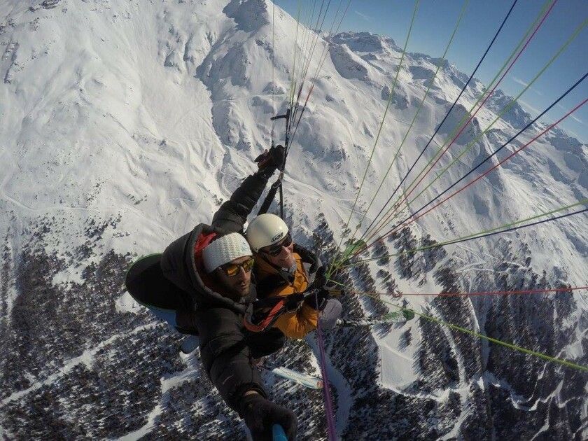 © Vol en biplace avec Vanoise Parapente - Vanoise Parapente
