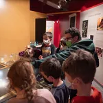 Rondleiding door het Archeologisch Museum van Sollières-Sardières - HMVT/D. Cuvelier