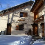 © Vue extérieure de la ferme auberge l'Etoile du Berger à Val Cenis Bramans - OT HMV