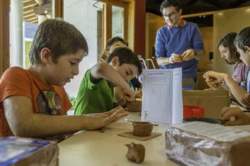 Discovery day "The potters of the Balmes cave". - D. Rault