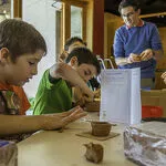 Discovery day "The potters of the Balmes cave". - D. Rault