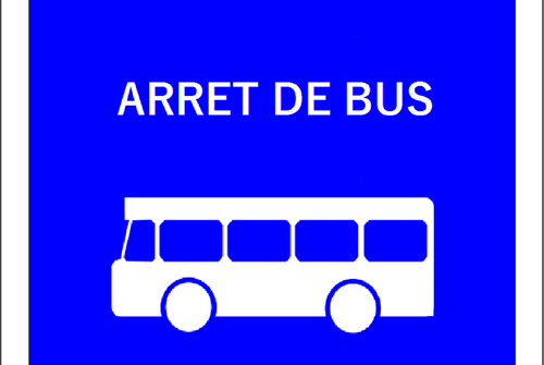 Arrêt de bus N°363 : Départ des Pistes