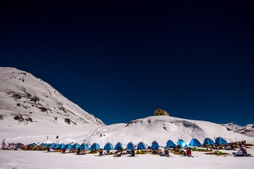 © La Grande Odyssée - Bivouac Base polaire Mont-Cenis - Benoit Diacre