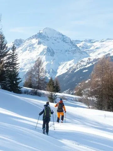 © Itinéraire de ski de randonnée à Val Cenis - OT HMV