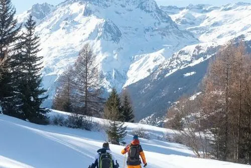 Itinéraire de ski de randonnée - Les Chalets de l'Arcelle - Val Cenis Lanslevillard