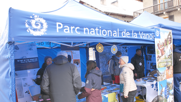 Nature et Ski : Village de stands