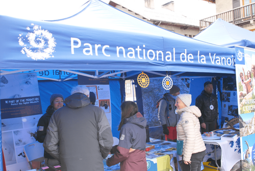 Nature et Ski : Village de stands