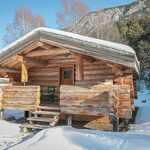 © val cenis sollières camping le chenantier ma cabane en montagne location individuelle - HMVT