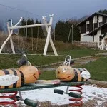 © A Val-Cenis Termignon, l'aire-de-jeux de la Fennaz - OTHMV