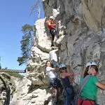 Via ferrata with Agence Montagne in Val Cenis Lanslevillard - Régis Burnel