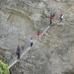 Via ferrata with Agence Montagne in Val Cenis Lanslevillard - Régis Burnel