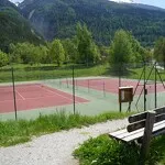 Tennisbanen in Bramans - OT HMV- Ingrid Pauwels-Etiévant