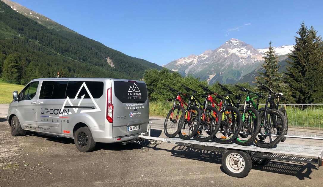© Transport vélos avec Up down ski and bike - Cédric Marra-Robert