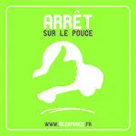 Hitchhiking point: Roundabout at the village exit - Rezo Pouce