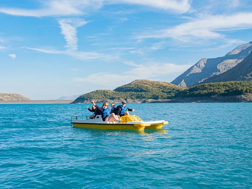 © Base nautique - Pédalo au Mont-Cenis - D.Cuvelier - OTHMV