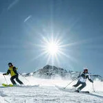 © Downhill skiing in Val Cenis - Matteo Challe