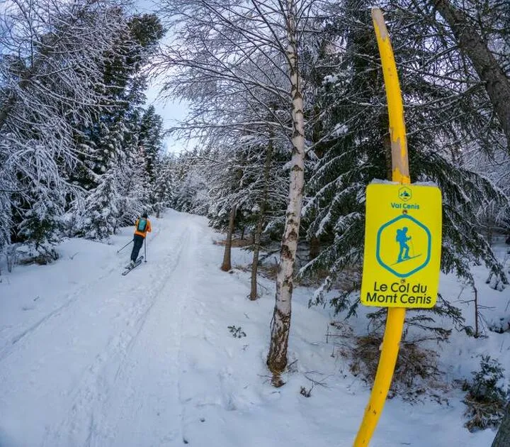 © Itinéraire de ski de randonnée à Val Cenis - Dylan Cuvelier