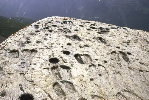 La Pierre aux Pieds wandelroute