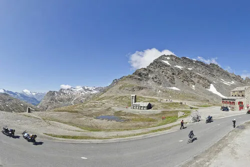 Col de l'Iseran from Termignon